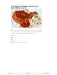 Caribbean Sauce Recipe