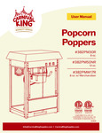 Carnival King Popcorn Popper Manual