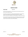Cassava Flour Ingredient Statement Cassava Flour Ingredient Statement