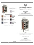Small Mobile Demo Sampling Cart