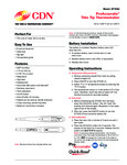 CDN DTT450 Specsheet