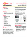CDN DTTC-W DTTC-S Specsheet