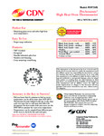 CDN POT750X Specsheet