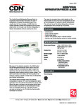 CDN TA20 Digital Refrigerator-Freezer Thermometer with Audio-Visual Alarm and 39Cord_Manual