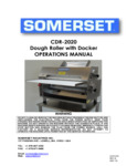 CDR-2020 Manual CDR-2020 Manual