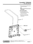 Cambro CDR2020 Assembly Instructions