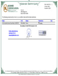 DaVinci Kosher Certificate