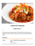 CHEETOS Meatball Recipe