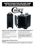 Choice_Carrier-BevDisp_Manual