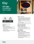 Choice LED Installation/User Guide