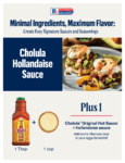 Cholula Hollandaise