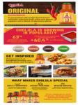 Cholula Original Hot Sauce 64 oz. Sell Sheet