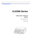 CL5500 Parameter Manual