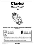 Clarke Clean Track L24 Instruction Manual