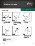 Coffee Takeout Containers 500CTOUT_Instruction Sheet Coffee Takeout Containers 500CTOUT_Instruction Sheet