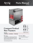 Compact Vertical Toaster Parts Manual