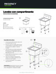 Compartment Spanish Sink Assembly Instructions