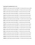Compatibility Notes Compatibility Notes