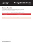 Avantco Electric Griddles Compatibility Guide
