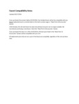 Regency Sink / Worktable Compatibility Notes 05/29/2024
