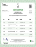 Kosher Certification