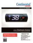 Continental Refrigerator Electronic Control Operations Manual Continental Refrigerator Electronic Control Operations Manual