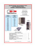 Convertible-Banquet-Carts-Owners-Manual