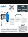 Core torch instructions