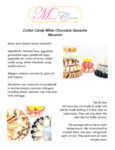 cotton candy white chocolate macaron ing. cotton candy white chocolate macaron ing.