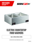 ServIt Food Warmer Manual