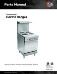 CPG Electric Ranges Parts Manual