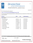 Creamery Ave Kosher Letter