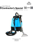 Mytee Contractor's Special Manual