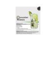 Cucumber Flowers Recipe