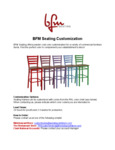 BFM Seating - Color Customization