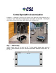CSL Luggage Cart Customization