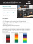 Custom Delivery Bags Sell Sheet