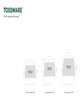 Tossware Customization Print Dimensions