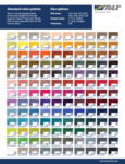 Notrax Mat Colors