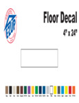 E-Z Up 24" x 4" Rectangle Template