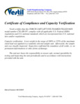 CYL-EH-FF Certificate