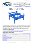 	 VESTIL TLT STAND W/ FORK POCK W/ADJ LEGS manual