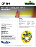 yellow frog tape data sheet