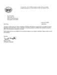 DATE ORGANIC MOSA organic letter