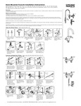 Deck Mounted Faucet Instructions 