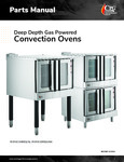 Deep Depth Convection Oven Parts Manual