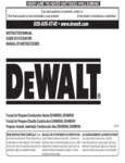 Dewalt DXH65FAV and DXH90FAV Owners Manual Dewalt DXH65FAV and DXH90FAV Owners Manual