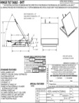 VESTIL HINGE TLT TBL 4K LB CAP 48X47.75 diagram