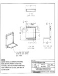Omnimed TURNTABLE LAPTOP WALL DESK Spec diagram