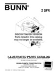 Bunn 2GPR Parts Diagram